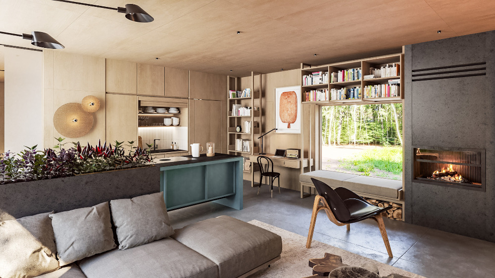 Varianta 3 - Jednopodlažní 88m²